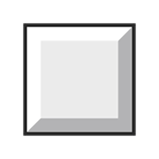 Émoji ◻️ Carré Moyen Blanc sur emojidex 1.0.14.