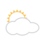 🌥️ Emoji Sol Detrás De Una Nube Grande en emojidex 1.0.14.
