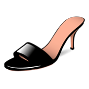 Emoji 👡 Sandalo Da Donna su emojidex 1.0.14.