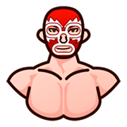 🤼🏼 Emoji Personas Luchando, Tono De Piel Claro Medio en emojidex 1.0.14.