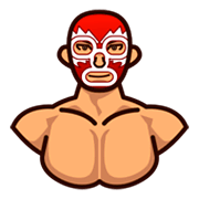 🤼🏽 Emoji Personas Luchando, Tono De Piel Medio en emojidex 1.0.14.