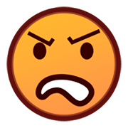 Émoji 😠 Visage En Colère sur emojidex 1.0.24.