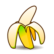 🍌 Emoji Plátano en emojidex 1.0.24.