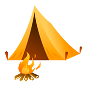 Emoji 🏕️ Campeggio su emojidex 1.0.24.