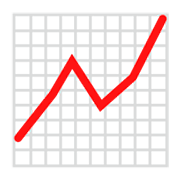 Emoji 📈 Grafico Con Andamento Positivo su emojidex 1.0.24.