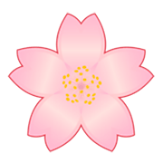 🌸 Emoji Flor De Cerejeira na emojidex 1.0.24.