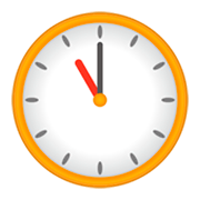 Émoji 🕚 Onze Heures sur emojidex 1.0.24.
