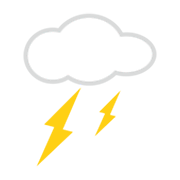 🌩️ Emoji Nube Con Rayo en emojidex 1.0.24.