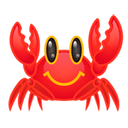 Émoji 🦀 Crabe sur emojidex 1.0.24.