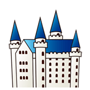 Emoji 🏰 Castello su emojidex 1.0.24.