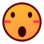 😮 Emoji Gesicht mit offenem Mund emojidex 1.0.24.