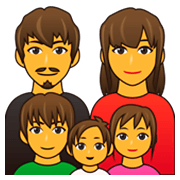 Emoji 👪 Famiglia su emojidex 1.0.24.