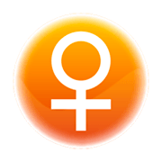 Emoji ♀️ Simbolo Genere Femminile su emojidex 1.0.24.