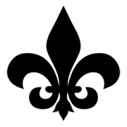 Emoji ⚜️ Giglio Araldico su emojidex 1.0.24.
