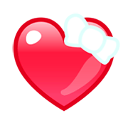 Émoji 💝 Cœur Avec Ruban sur emojidex 1.0.24.
