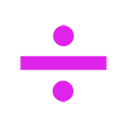 ➗ Emoji Signo De División en emojidex 1.0.24.