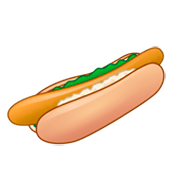 🌭 Emoji Perrito Caliente en emojidex 1.0.24.
