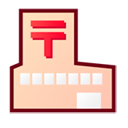 Emoji 🏣 Ufficio Postale Giapponese su emojidex 1.0.24.