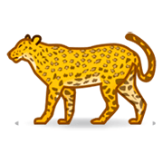 🐆 Emoji Leopardo en emojidex 1.0.24.