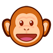 🐵 Emoji Rosto De Macaco na emojidex 1.0.24.