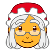 🤶 Emoji Mamá Noel en emojidex 1.0.24.