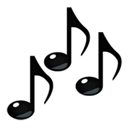 🎶 Emoji Notas Musicais na emojidex 1.0.24.