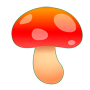 🍄 Emoji Cogumelo na emojidex 1.0.24.