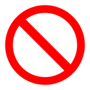 Émoji 🚫 Symbole D’interdiction sur emojidex 1.0.24.