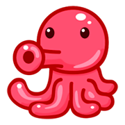 Émoji 🐙 Pieuvre sur emojidex 1.0.24.