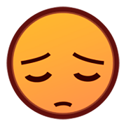 Emoji 😔 Faccina Pensierosa su emojidex 1.0.24.