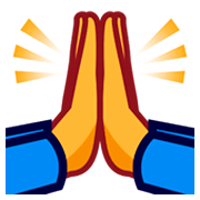 Émoji 🙏 Mains En Prière sur emojidex 1.0.24.