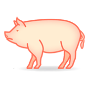 Émoji 🐖 Cochon sur emojidex 1.0.24.