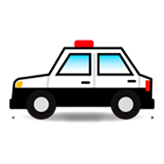 🚓 Emoji Coche De Policía en emojidex 1.0.24.