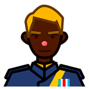 🤴🏿 Emoji Prinz: dunkle Hautfarbe emojidex 1.0.24.