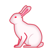 Émoji 🐇 Lapin sur emojidex 1.0.24.