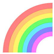 🌈 Emoji Arco-íris na emojidex 1.0.24.