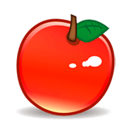 🍎 Emoji Maçã Vermelha na emojidex 1.0.24.