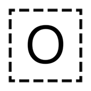 Emoji 🇴 Lettera simbolo indicatore regionale O su emojidex 1.0.24.