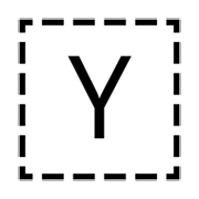 Emoji 🇾 Lettera simbolo indicatore regionale Y su emojidex 1.0.24.