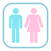 Émoji 🚻 Panneau Toilettes sur emojidex 1.0.24.