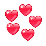 💞 Emoji Corações Girando na emojidex 1.0.24.