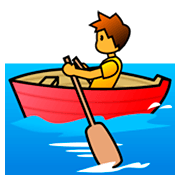 Émoji 🚣 Personne Ramant Dans Une Barque sur emojidex 1.0.24.