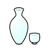 Emoji 🍶 Sake su emojidex 1.0.24.