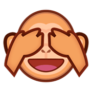 🙈 Emoji Mono Con Los Ojos Tapados en emojidex 1.0.24.