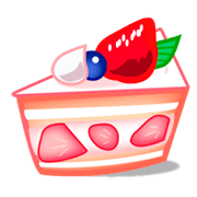 Emoji 🍰 Fetta Di Torta su emojidex 1.0.24.