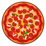 Émoji 🍕 Pizza sur emojidex 1.0.24.
