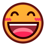 Émoji 😄 Visage Très Souriant Aux Yeux Rieurs sur emojidex 1.0.24.