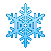 ❄️ Emoji Copo De Nieve en emojidex 1.0.24.