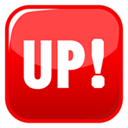🆙 Emoji Botão «UP!» na emojidex 1.0.24.