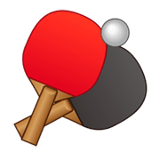 Émoji 🏓 Ping-pong sur emojidex 1.0.24.
